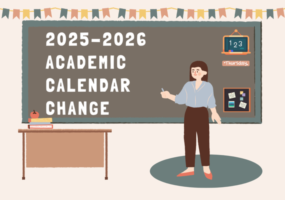 The RFH Board of Education approved a change to the 25-26 academic calendar.